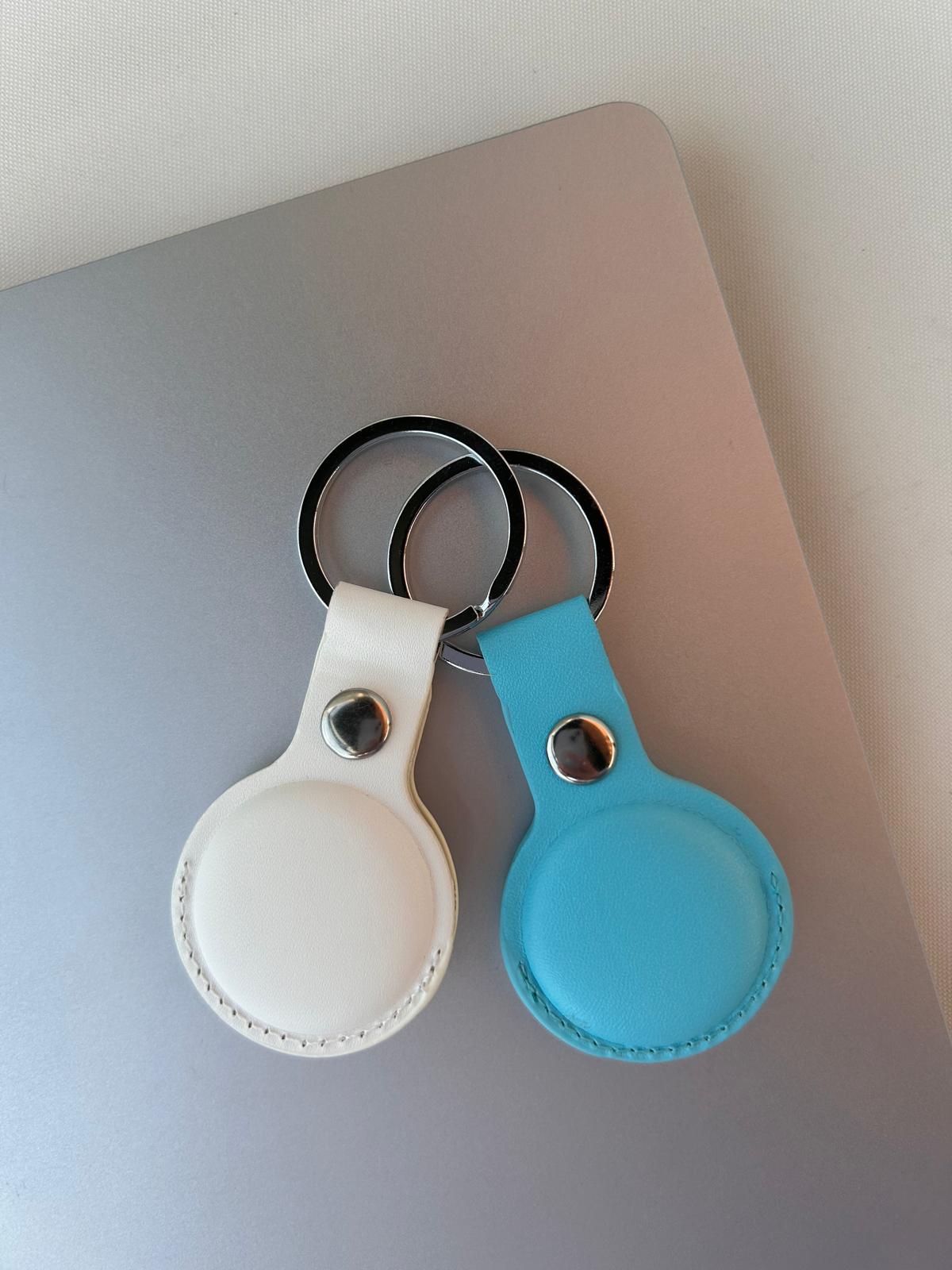 White Airtag Holder