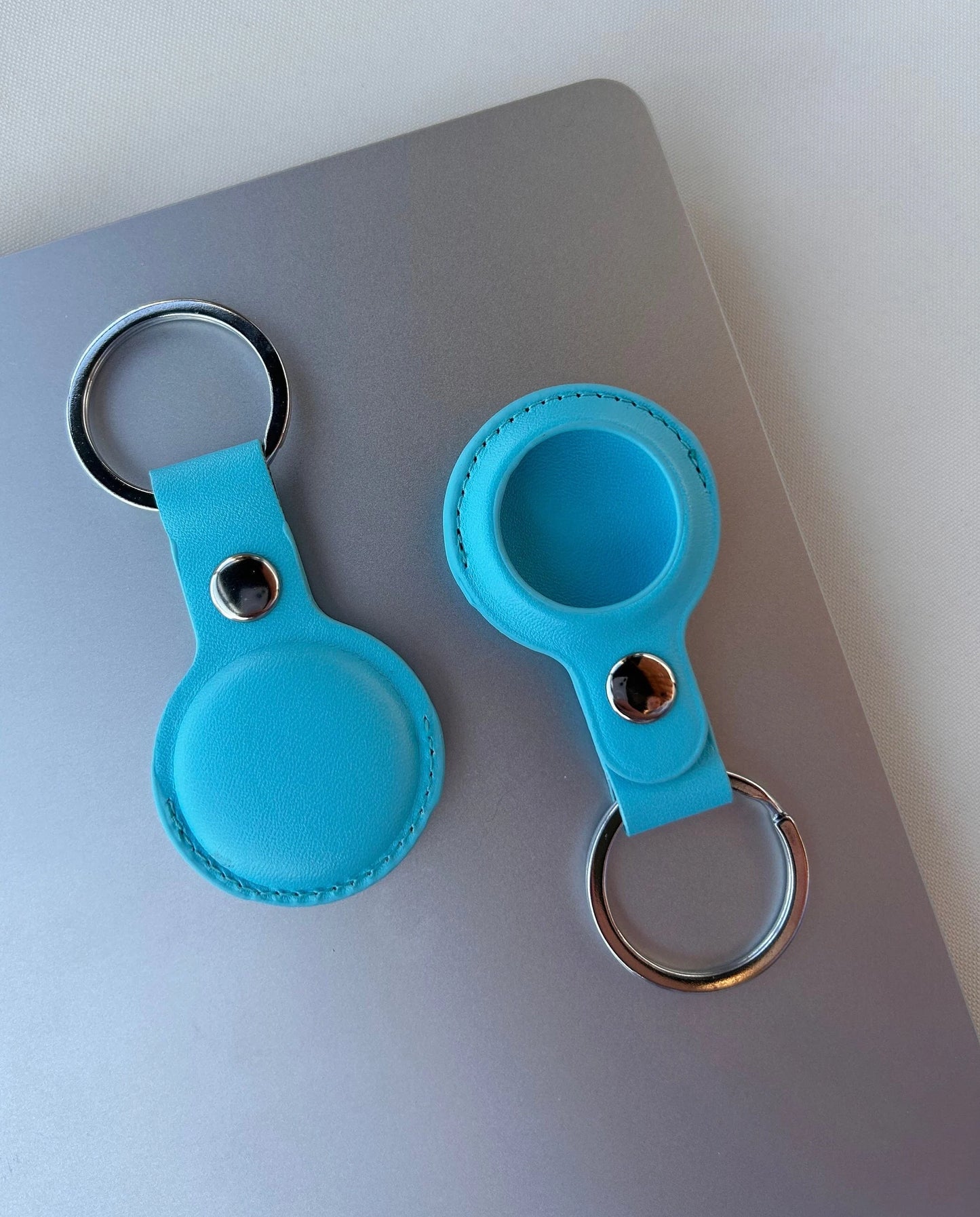 Aqua Blue Airtag Holder