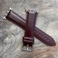 Personalised Dark Brown Leather Apple Watch Strap, 38mm 40mm 41mm 42mm 44mm 45mm, Series 7 6 5 4 3 2 1 SE, Engraved Apple Watch Band, iWatch