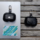 Personalised Black Apple Airpod Pro Case, Protective Case Cover, Engraved and Handmade PU Leather, Customised AirPod Case