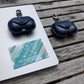 Personalised Blue Apple Airpod Pro Case, Protective Case Cover, Engraved and Handmade PU Leather, Customised AirPod Case