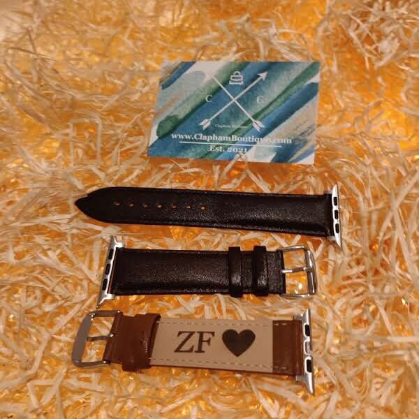 42mm leather best sale watch band